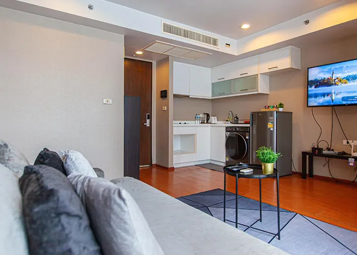 Апартаменты Vibe Thonglor Rooftop Sky Pool Бангкок